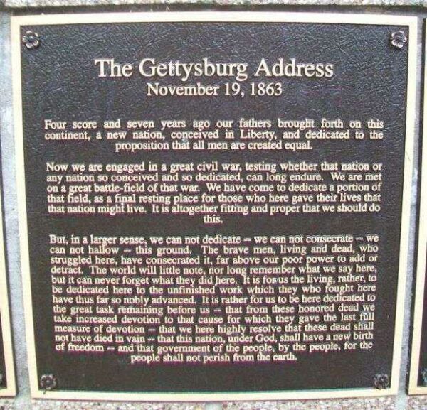 THE WAR BETWEEN THE STATES MEMORIAL PLAQUE C
