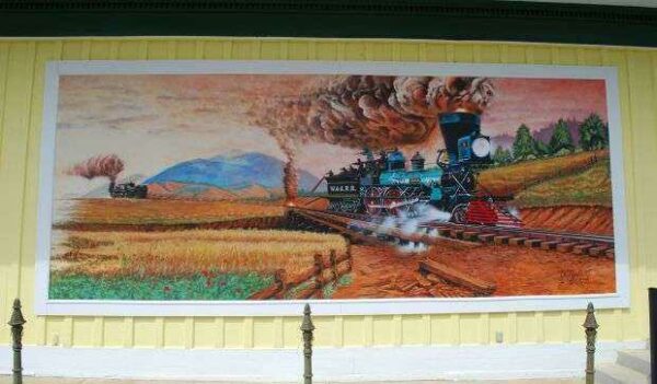 THE GREAT LOCOMOTIVE CHASE MEMORIAL MURAL