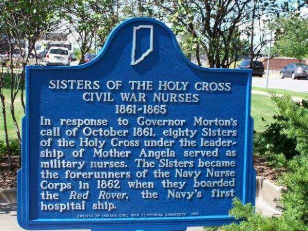 SISTERS OF THE HOLY CROSS CIVIL WAR MEMORIAL MARKER