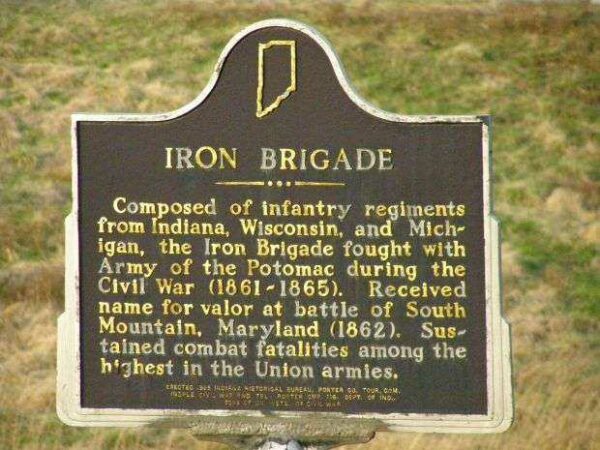 IRON BRIGADE WAR MEMORIAL MARKER