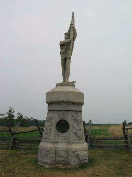 132ND PENNSYLVANIA VOLUNTEER INFANTRY REGIMENT WAR MEMORIAL