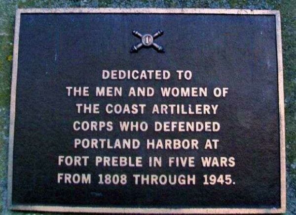 COAST ARTILLERY CORPS WAR MEMORIAL