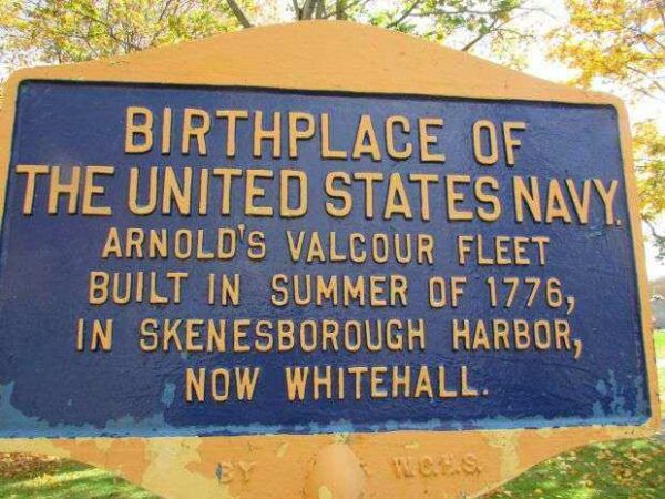 BIRTHPLACE OF THE UNITED STATES NAVY WAR MEMORIAL MARKER