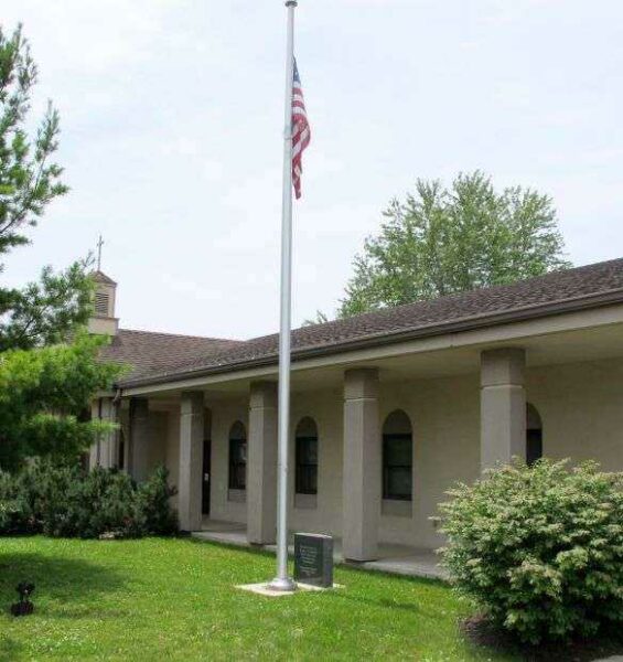 SAINT MARY OF THE WOODS ALL VETERANS MEMORIAL FLAGPOLE