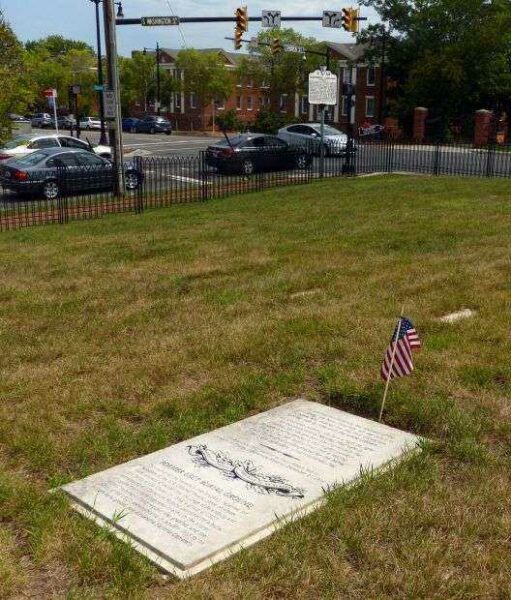 RATHER DIE FREEMEN THAN LIVE TO BE SLAVES MEMORIAL TABLET
