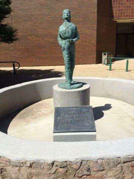 WOMEN AIRFORCE SERVICE PILOTS GRADUATES MEMORIAL STATUE
