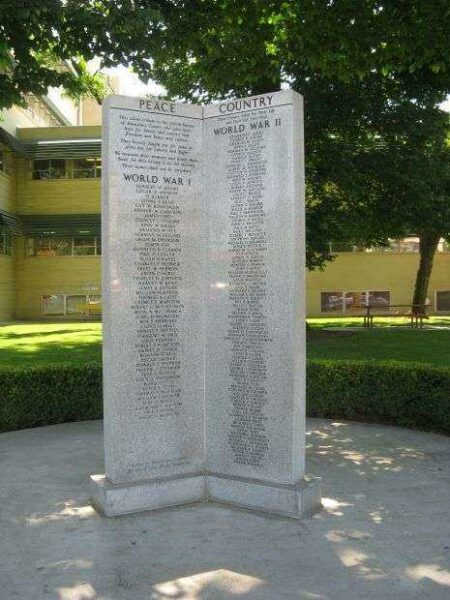 STANISLAUS COUNTY WAR MEMORIAL