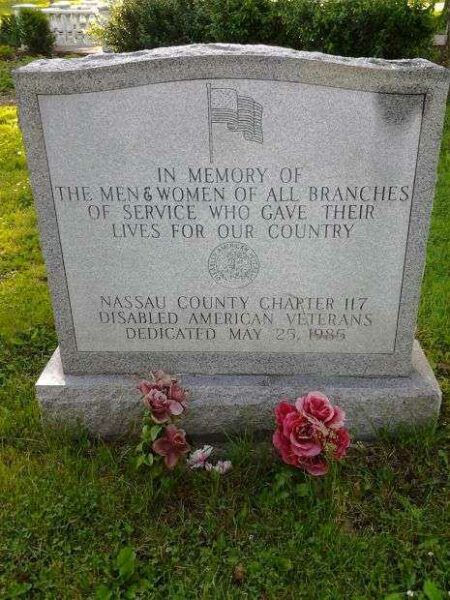 NASSAU COUNTY DAV MEMORIAL