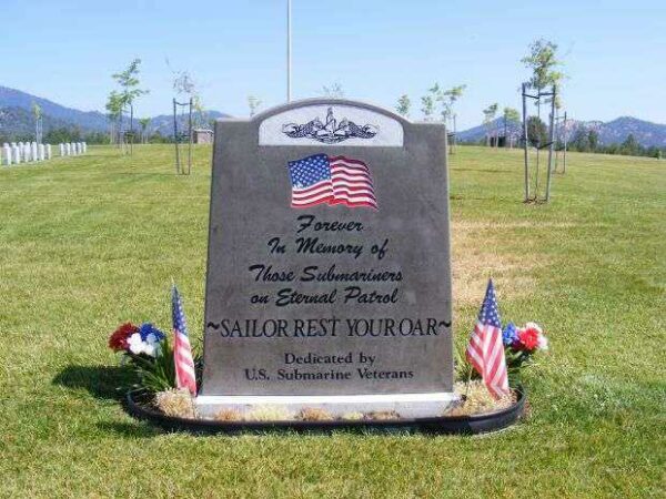 NORTHERN CALIFORNIA VETERANS CEMETERY SUBMARINE VETERANS MEMORIAL
