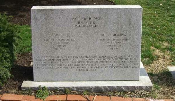 BATTLE OF MIDWAY MEMORIAL STONE I