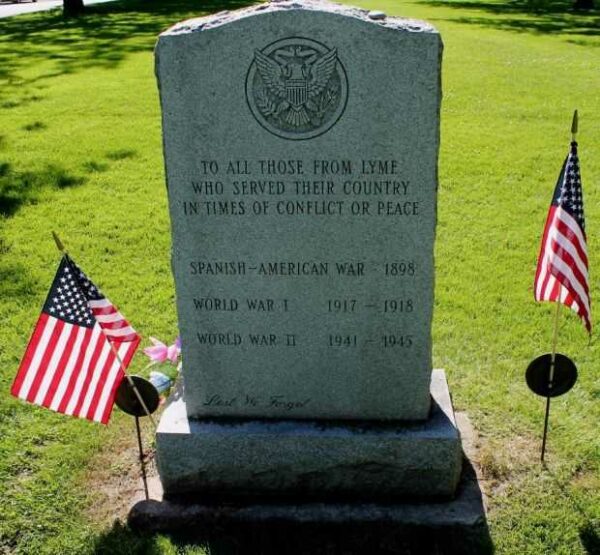 LYME VETERANS MEMORIAL