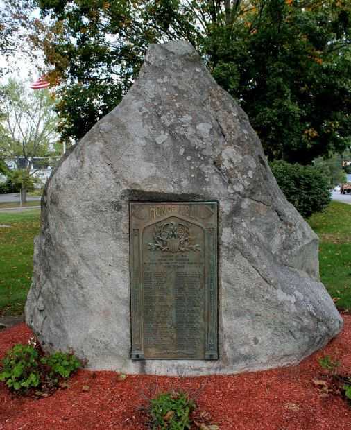 HUDSON WORLD WAR I HONOR ROLL MEMORIAL