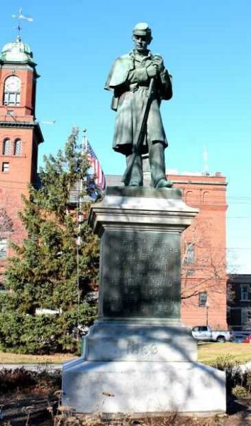 CLAREMONT CIVIL WAR VETERANS MEMORIAL
