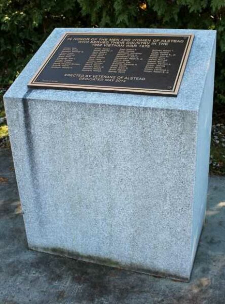 ALSTEAD VIETNAM WAR MEMORIAL