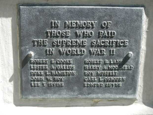MIDWEST VETERANS MEMORIAL FLAGPOLE PLAQUE B