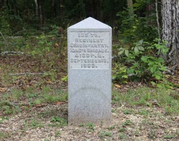 105TH. REGIMENT OHIO INFANTRY WAR MEMORIAL