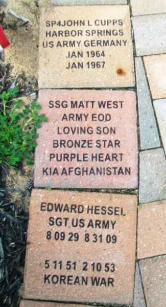 PELLSTON ALL VETERANS MEMORIAL PAVERS A