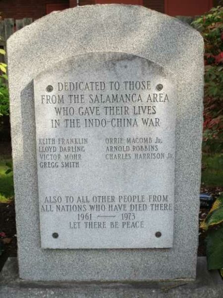 SALAMANCA VIETNAM WAR MEMORIAL