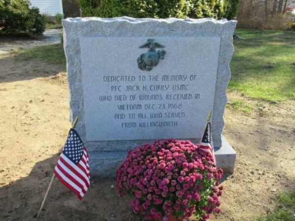 PFC JACK H. CURRY USMC WAR MEMORIAL