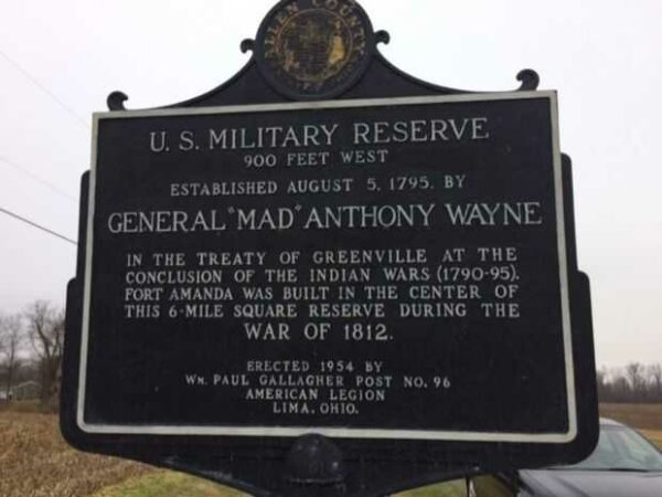 U.S. MILITARY RESERVE MEMORIAL MARKER