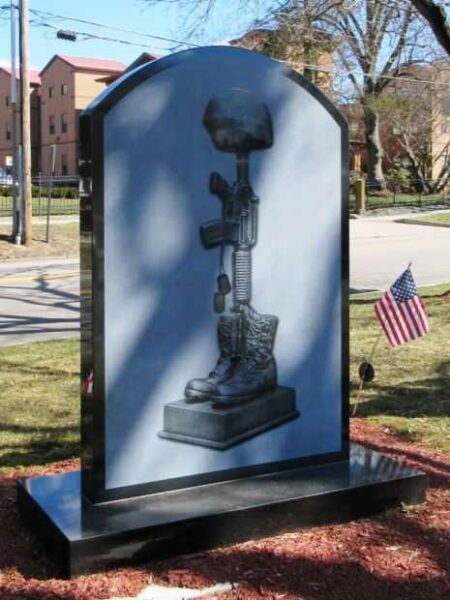 EVERLASTING VIGILANCE WAR MEMORIAL BACK