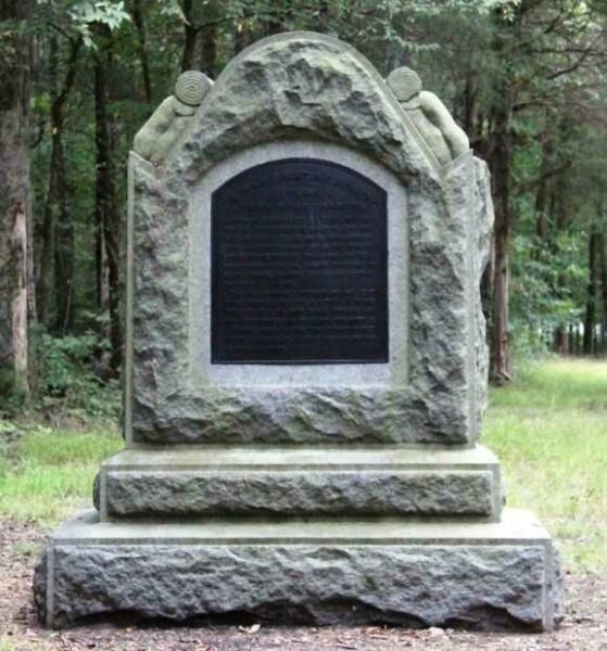THE 69TH REGIMENT OHIO INFANTRY WAR MEMORIAL BACK