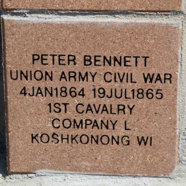 MOHICAN VETERANS MEMORIAL PAVER 33
