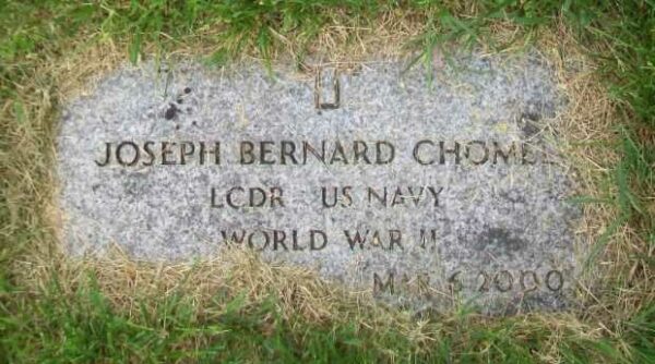 JOSEPH BERNARD CHOMEL MEMORIAL CEMETERY STONE