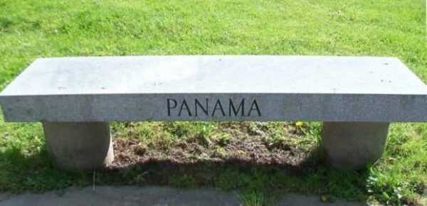 MONTROSE WAR VETERANS MEMORIAL FLAGPOLE BENCH B