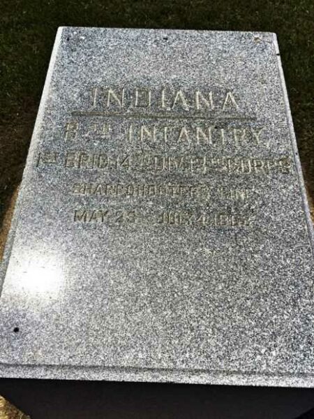 INDIANA 8TH INFANTRY WAR MEMORIAL
