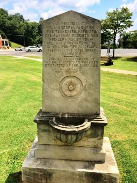 CREEK INDIANA CAMPAIGN MEMORIAL FRONT