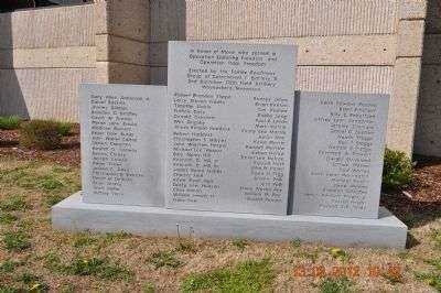 WAYNESBORO OPERATION ENDURING FREEDOM & OPERATION IRAQI FREEDOM MEMORIAL