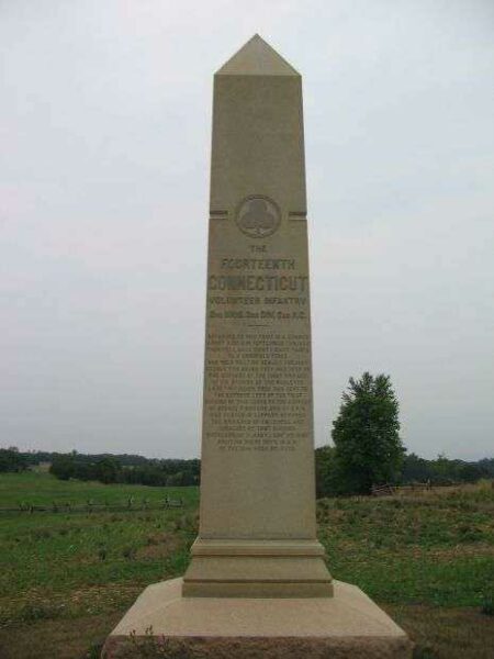 THE FOURTEENTH CONNECTICUT VOLUNTEER INFANTRY WAR MEMORIAL