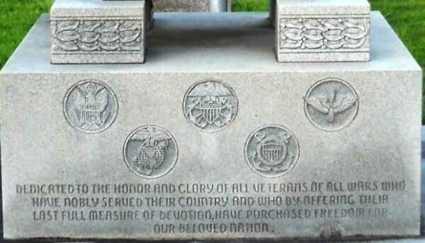 OLIVE BRANCH CEMETERY LEST WE FORGET MEMORIAL DEDICATION STONE