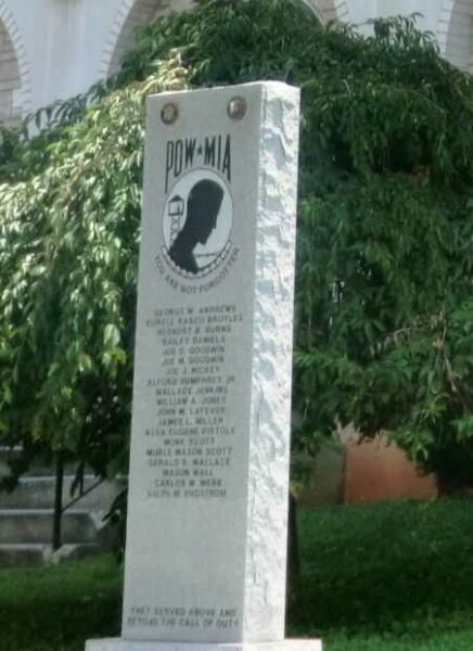 WHITE COUNTY POW MIA WAR MEMORIAL