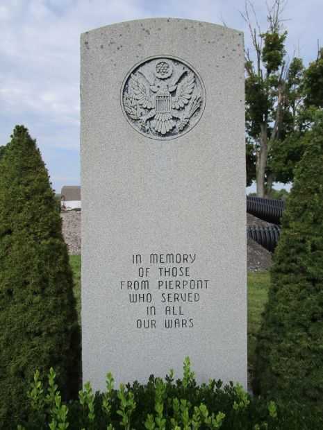 PIERPONT ALL WARS MEMORIAL