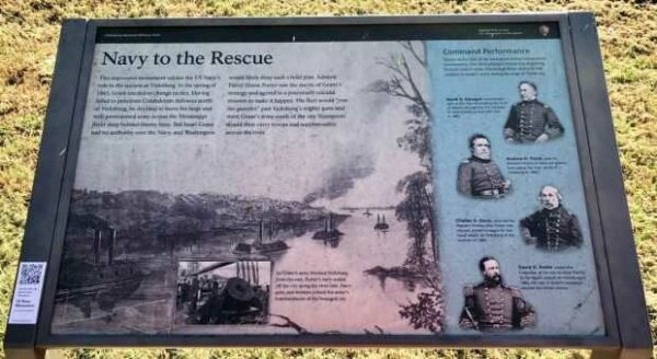 VICKSBURG NAVY MEMORIAL PANEL