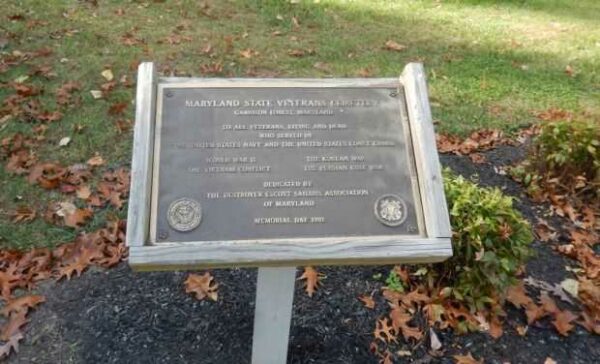 MARYLAND STATE VETERANS CEMETERY ALL VETERANS MEMORIAL PLAQUE
