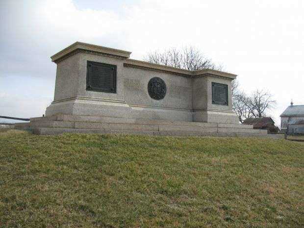 MASSACHUSETTS STATE BATTLE OF ANTIETAM MEMORIAL