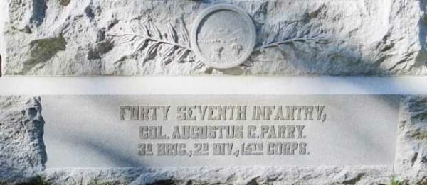 FORTY SEVENTH INFANTRY WAR MEMORIAL PLAQUE