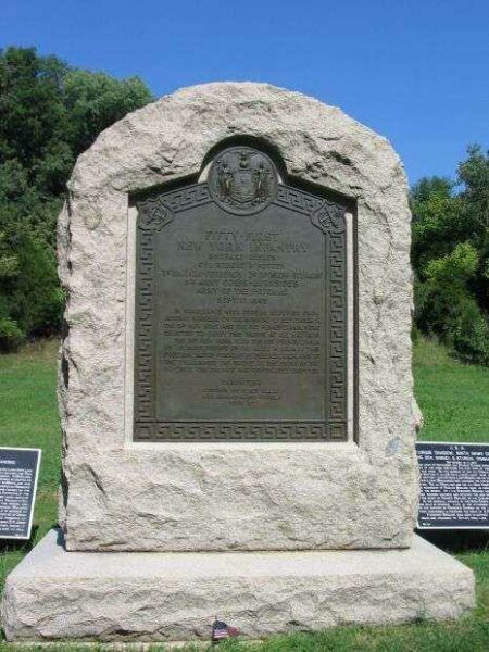 FIFTY-FIRST NEW YORK INFANTRY WAR MEMORIAL
