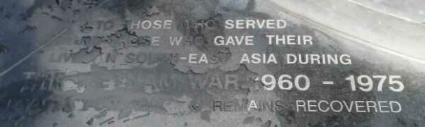 LUZERNE COUNTY VIETNAM VETERANS MEMORIAL PANEL A