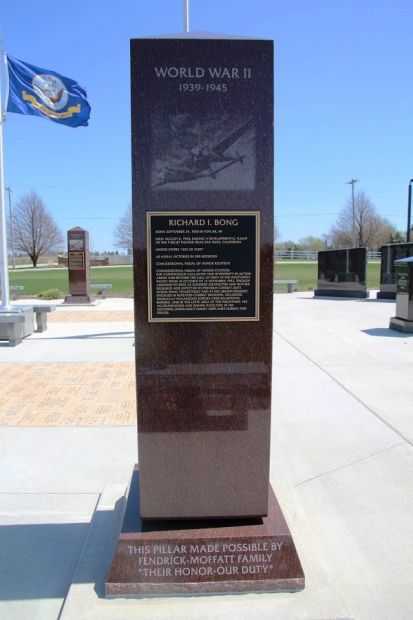 RICHARD I. BONG WAR MEMORIAL PILLAR