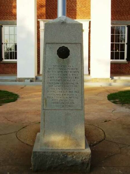 POLK COUNTY BICENTENNIAL VETERANS MEMORIAL
