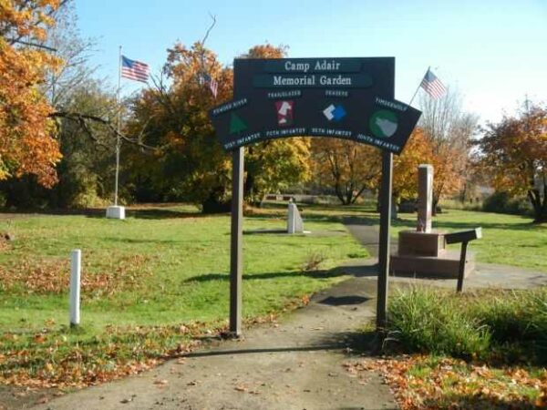 CAMP ADAIR MEMORIAL GARDEN