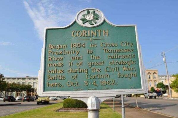 CORINTH WAR MEMORIAL MARKER
