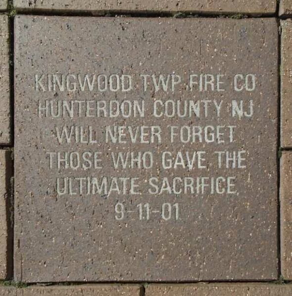 9/11 NYC EMERGENCY RESPONDERS’ MEMORIAL PAVER B