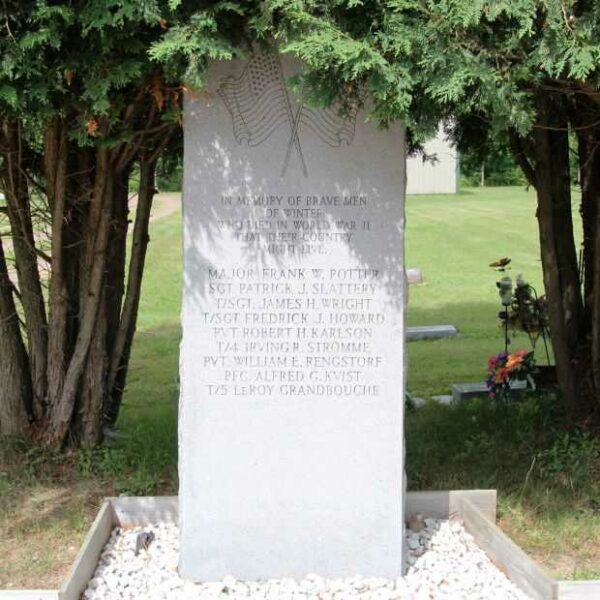 WINTER WORLD WAR II HONOR ROLL MEMORIAL