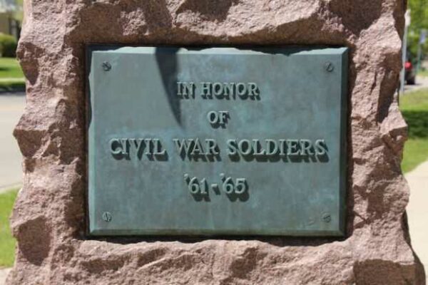 WHITEWATER WAR VETERANS MEMORIAL PLAQUE D