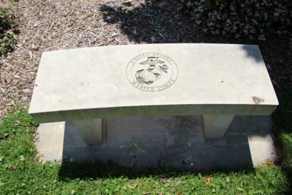 OSHKOSH COMMUNITY’S WAR VETERANS MEMORIAL BENCH A